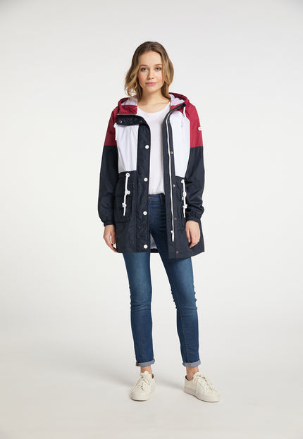 Dreimaster maritim Damen Coloblock Parka