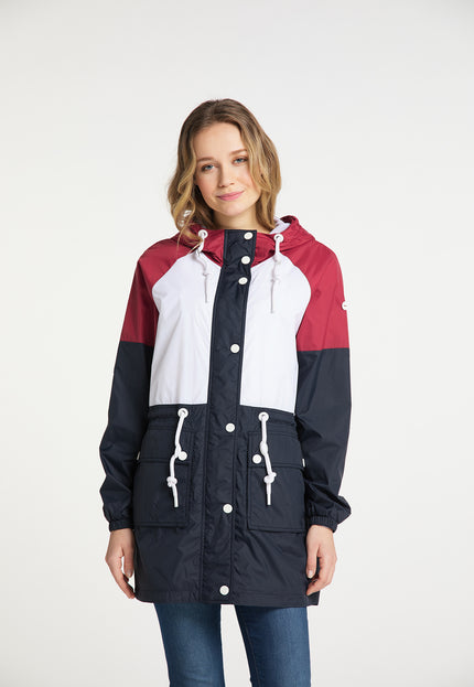 Dreimaster maritim Damen Coloblock Parka