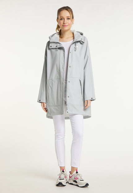 Schmuddelwedda Damen Oversize Regenmantel