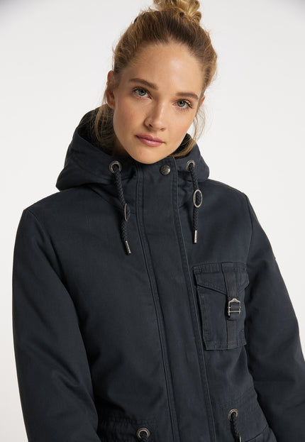 Dreimaster Vintage gepolsterter Winterparka für Damen