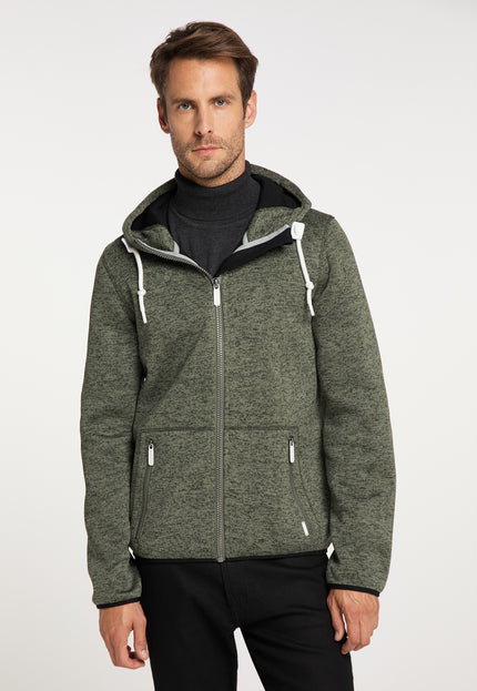 ICEBOUND Men's Knitted Fleece Jacket