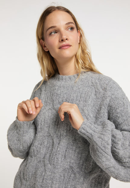 Dreimaster Vintage Damen Strickpullover