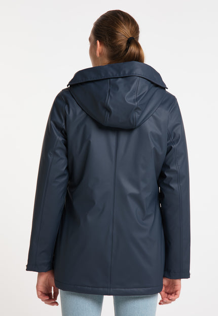 ICEBOUND Damen Regenjacke mit Kunstfellfutter