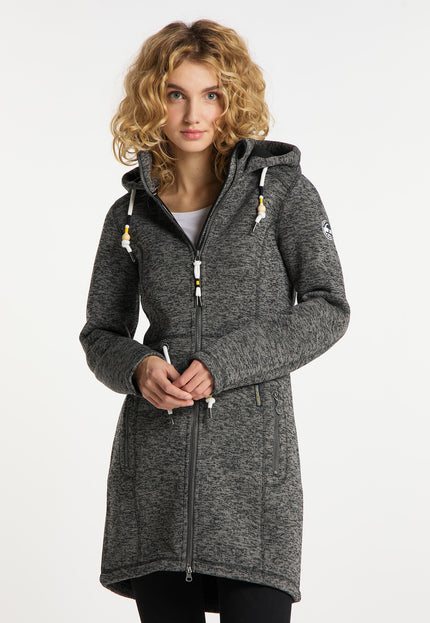 Schmuddelwedda Women's Knit Fleece Coat