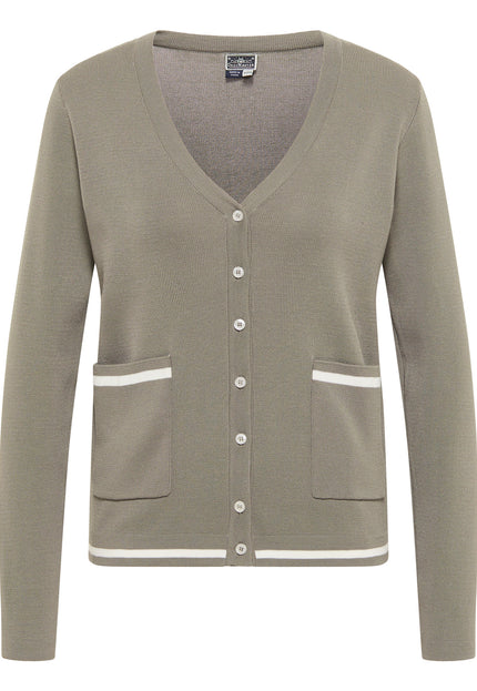 DreiMaster Maritim Women's Cardigan With Button