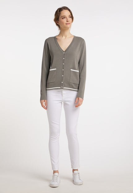 DreiMaster Maritim Women's Cardigan With Button