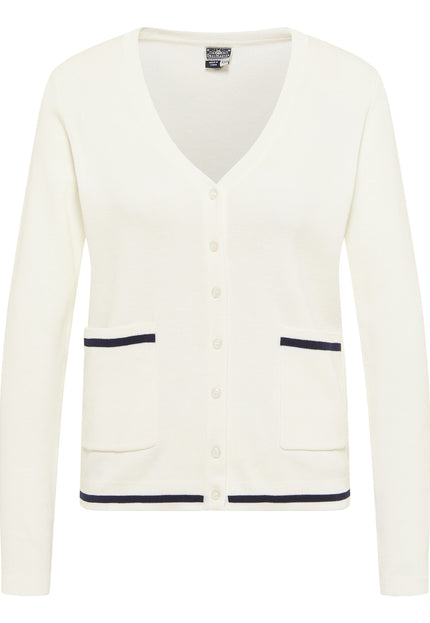 DreiMaster Maritim Women's Cardigan With Button