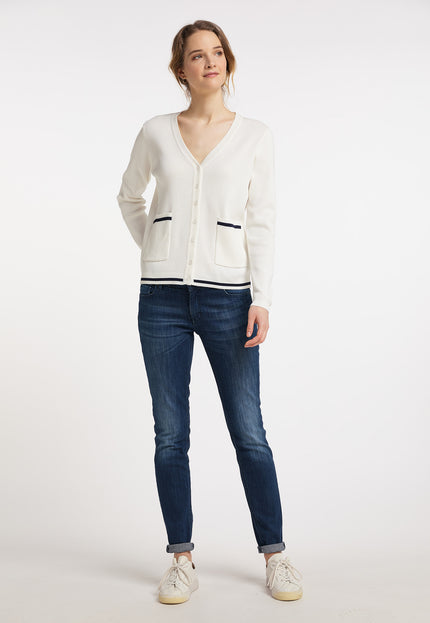 DreiMaster Maritim Women's Cardigan With Button