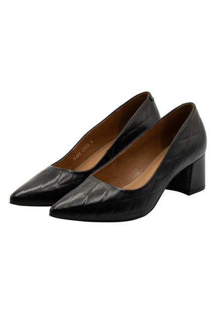 Dreimaster Klassik Damen Lederpumps