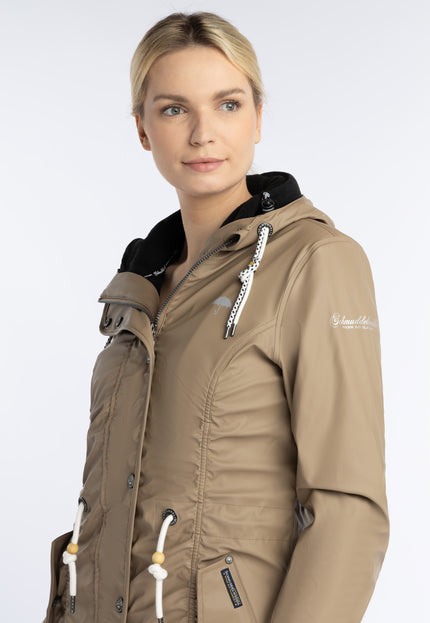 Schmuddelwedda Damen 3-in-1 Regenmantel