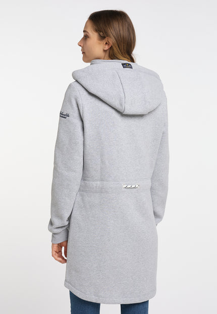 Schmuddelwedda Damen Lang Sweatjacke