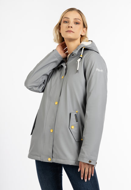 Schmuddelwedda Women's Rain Jacket With Teddy Lining