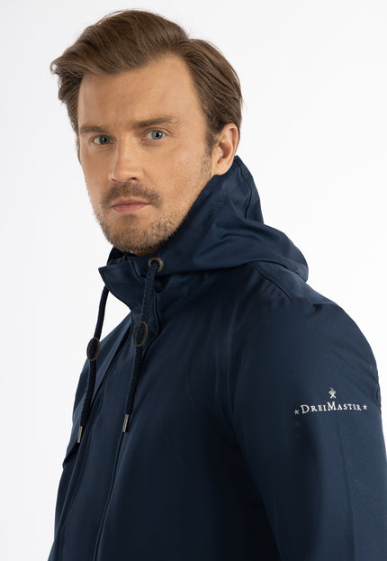 Dreimaster Klassik Men's Rain Jacket - Recycled Material