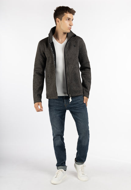 Schmuddelwedda Men's Knitted Fleece Jacket