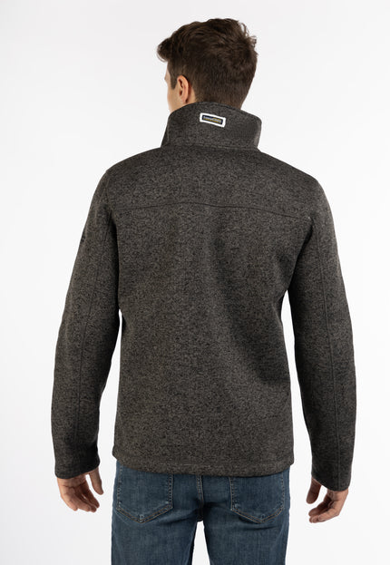 Schmuddelwedda Men's Knitted Fleece Jacket