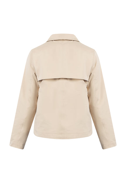 DreiMaster Klassik Women's Short Trench Jacket