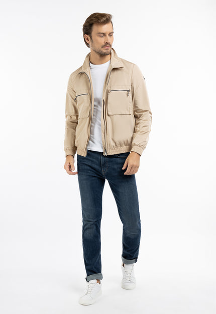 Dreimaster Maritim Men's Transitional Jacket - Recycled Material