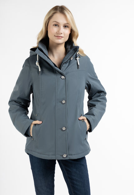 Schmuddelwedda Damen gepolsterte Winterjacke