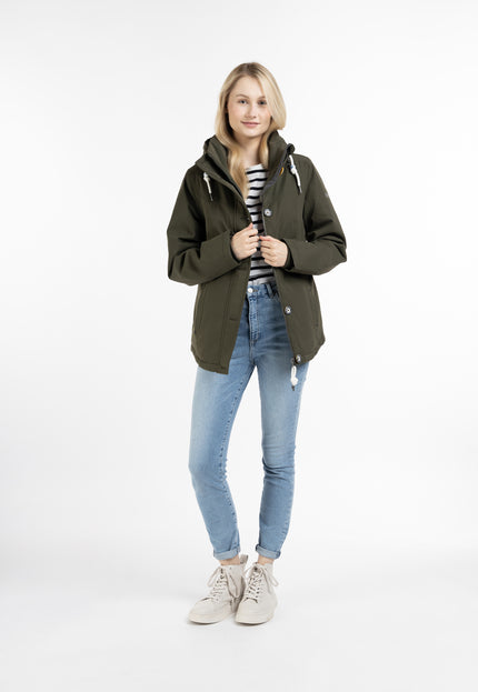 Schmuddelwedda Damen gepolsterte Winterjacke