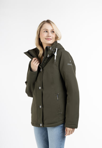 Schmuddelwedda Damen gepolsterte Winterjacke