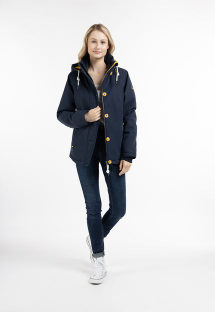 Schmuddelwedda Damen gepolsterte Winterjacke