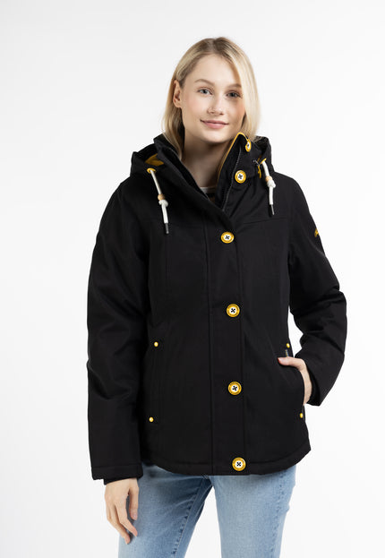 Schmuddelwedda Damen gepolsterte Winterjacke