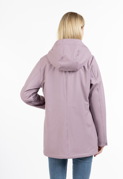 Schmuddelwedda Damen Regenjacke mit Kunstfellfutter