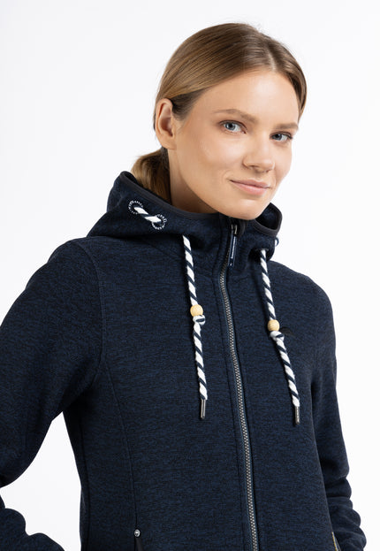 Schmuddelwedda Damen Strickfleecejacke