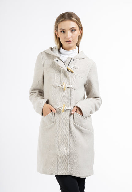 Dreimaster Klassik Women's Herringbone Duffle Coat