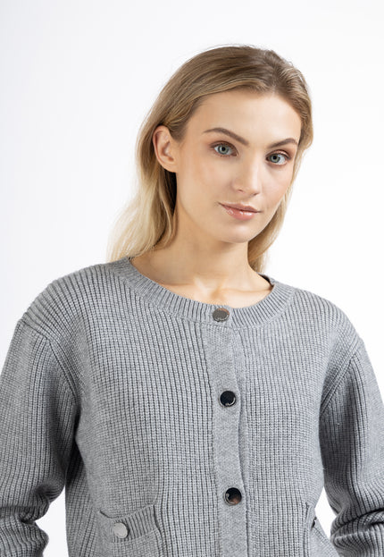 DreiMaster Maritim Women's Cardigan With Button