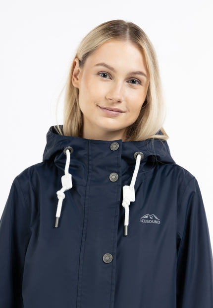 ICEBOUND Damen Regenjacke mit Innenprint