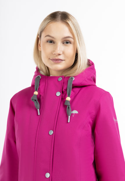 Schmuddelwedda Damen Winterjacke aus recyceltem Polyester