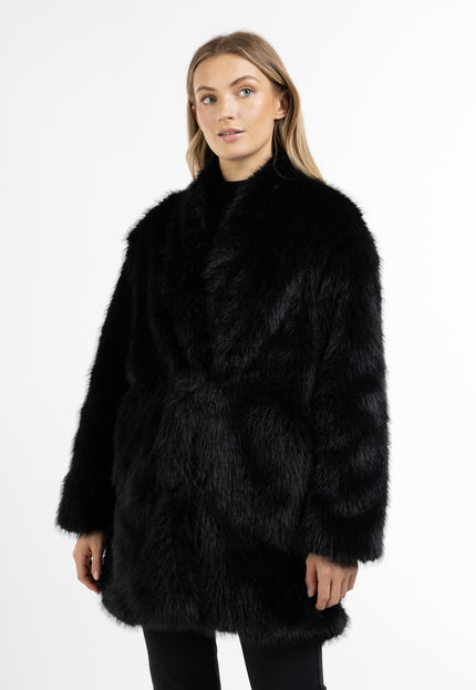 DreiMaster Klassik Women's Faux Fur Coat