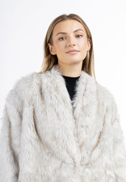 Dreimaster Klassik Women's Faux Fur Coat