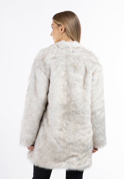 Dreimaster Klassik Women's Faux Fur Coat