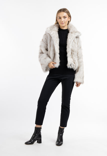 Dreimaster klassik Women's Faux Fur Jacket