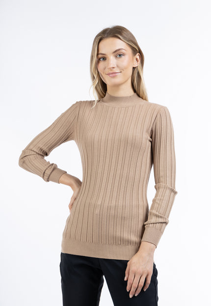 Dreimaster klassik Women's Knit Turtleneck Sweater