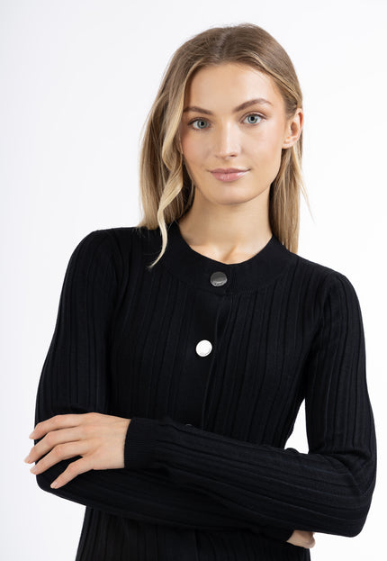 Dreimaster Klassik Damen-Cardigan mit Knöpfen