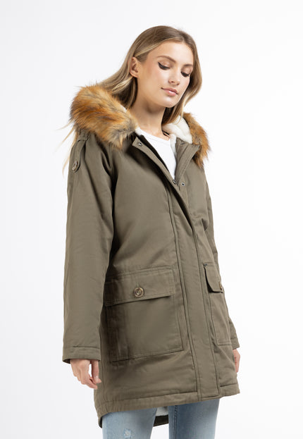 Damska zimowa parka Dreimaster Vintage