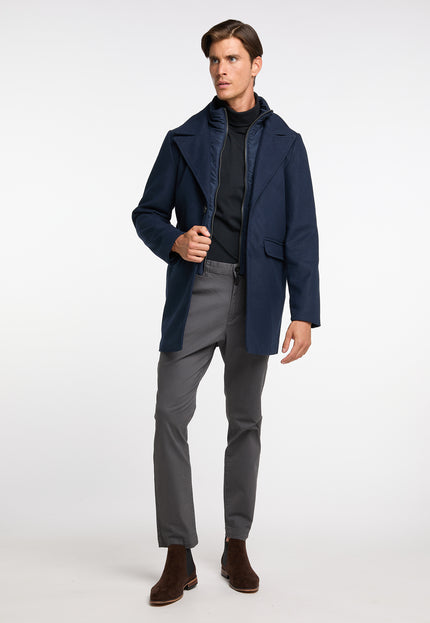 DreiMaster Klassik Men's Wool Blend Transition Coat