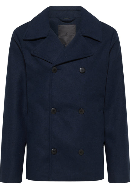 DreiMaster Klassik Men's Transitional Jacket Made From A Wool Blend