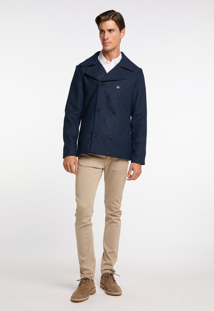 DreiMaster Klassik Men's Transitional Jacket Made From A Wool Blend