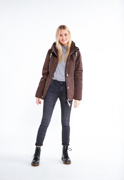 Schmuddelwedda Damen gepolsterte Winterjacke