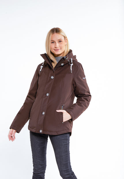 Schmuddelwedda Damen gepolsterte Winterjacke