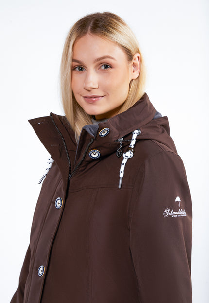 Schmuddelwedda Damen gepolsterte Winterjacke