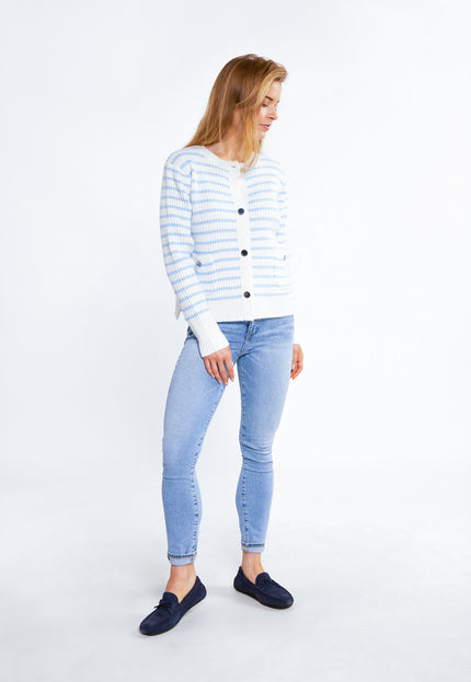 DreiMaster Maritim Women's Cardigan With Button