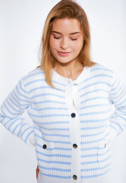 DreiMaster Maritim Women's Cardigan With Button