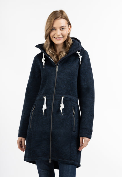 ICEBOUND Damen Strickfleece-Mantel