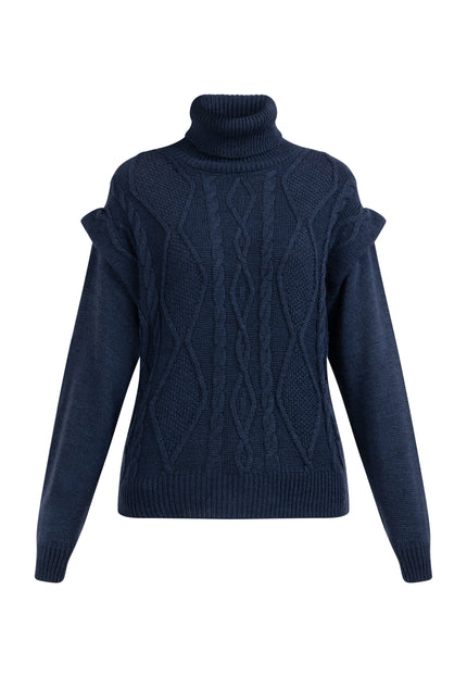 Dreimaster Vintage Damen Strickpullover