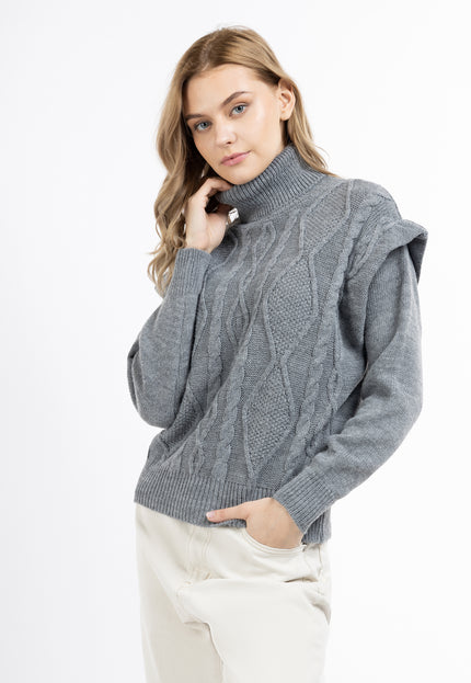 Dreimaster Vintage Damen Strickpullover